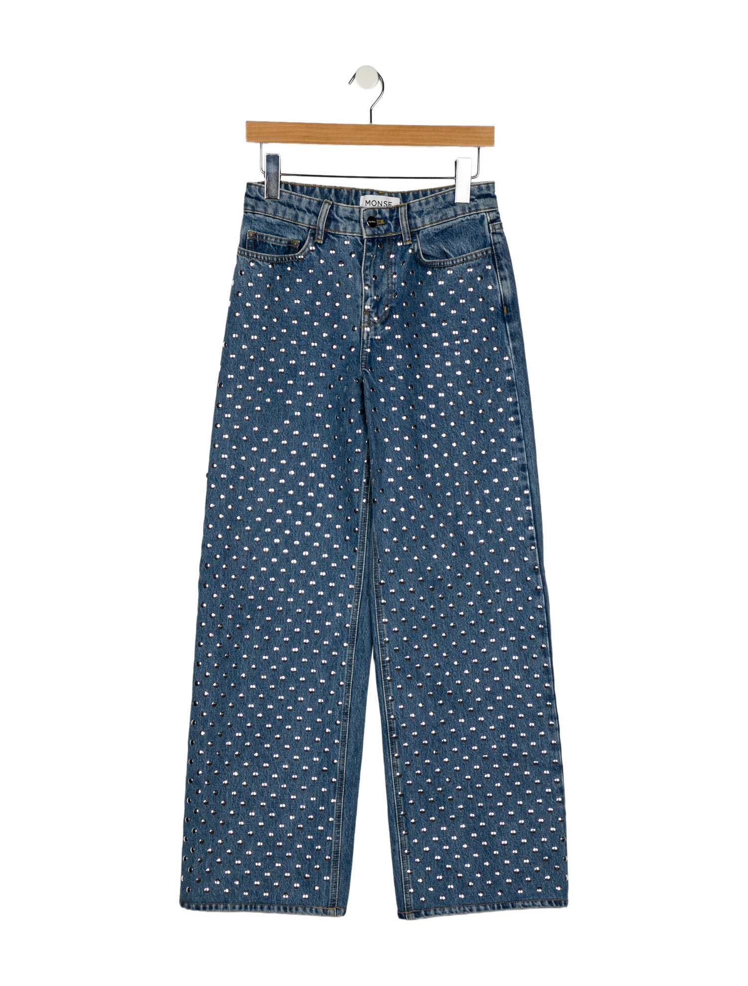 Monse Mid-Rise Wide Leg Jeans