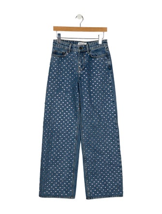 Monse Mid-Rise Wide Leg Jeans