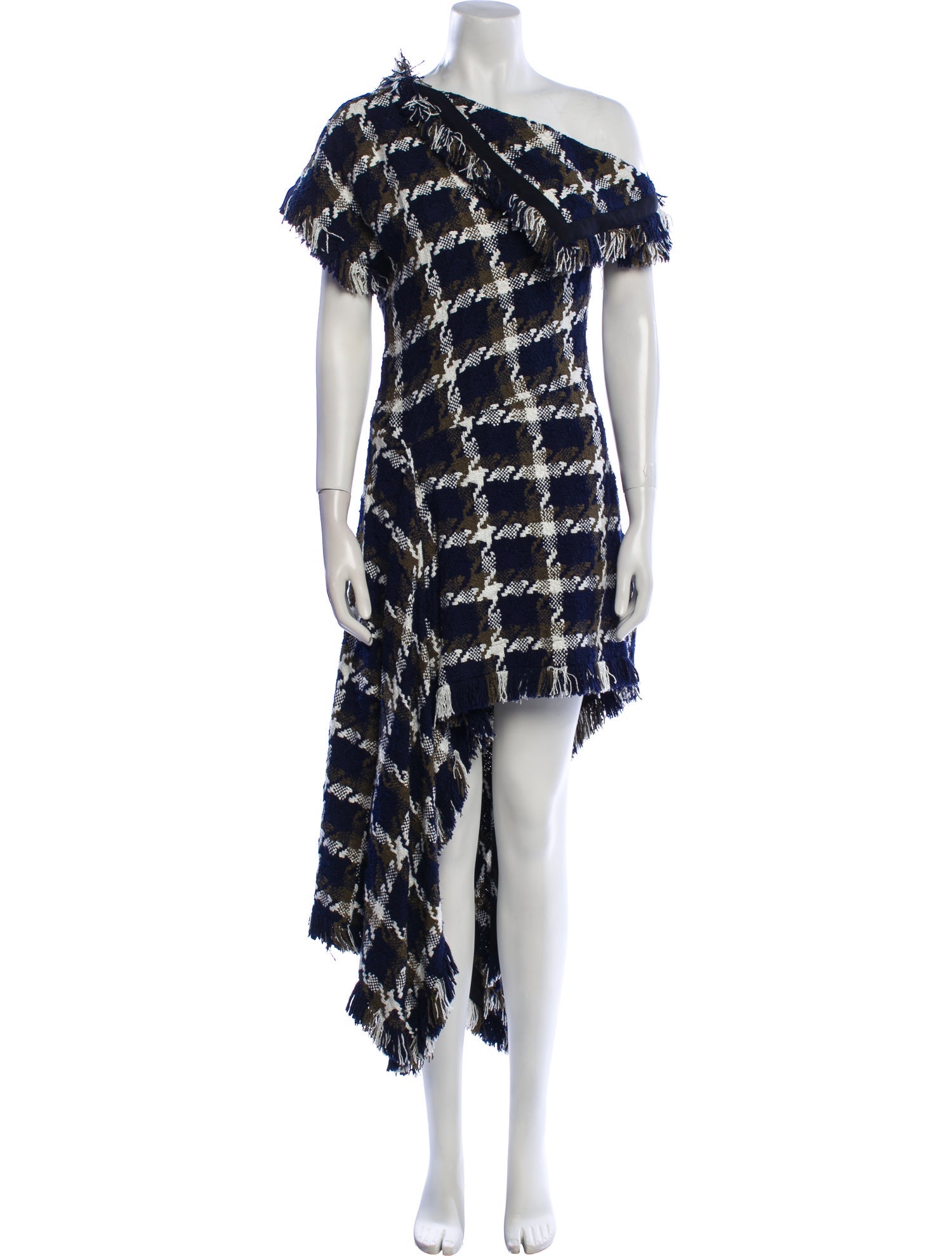 Monse Printed Midi Length Dress