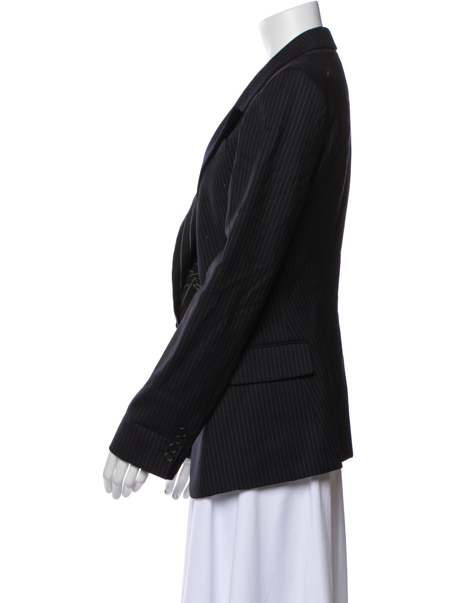 Monse Virgin Wool Striped Blazer