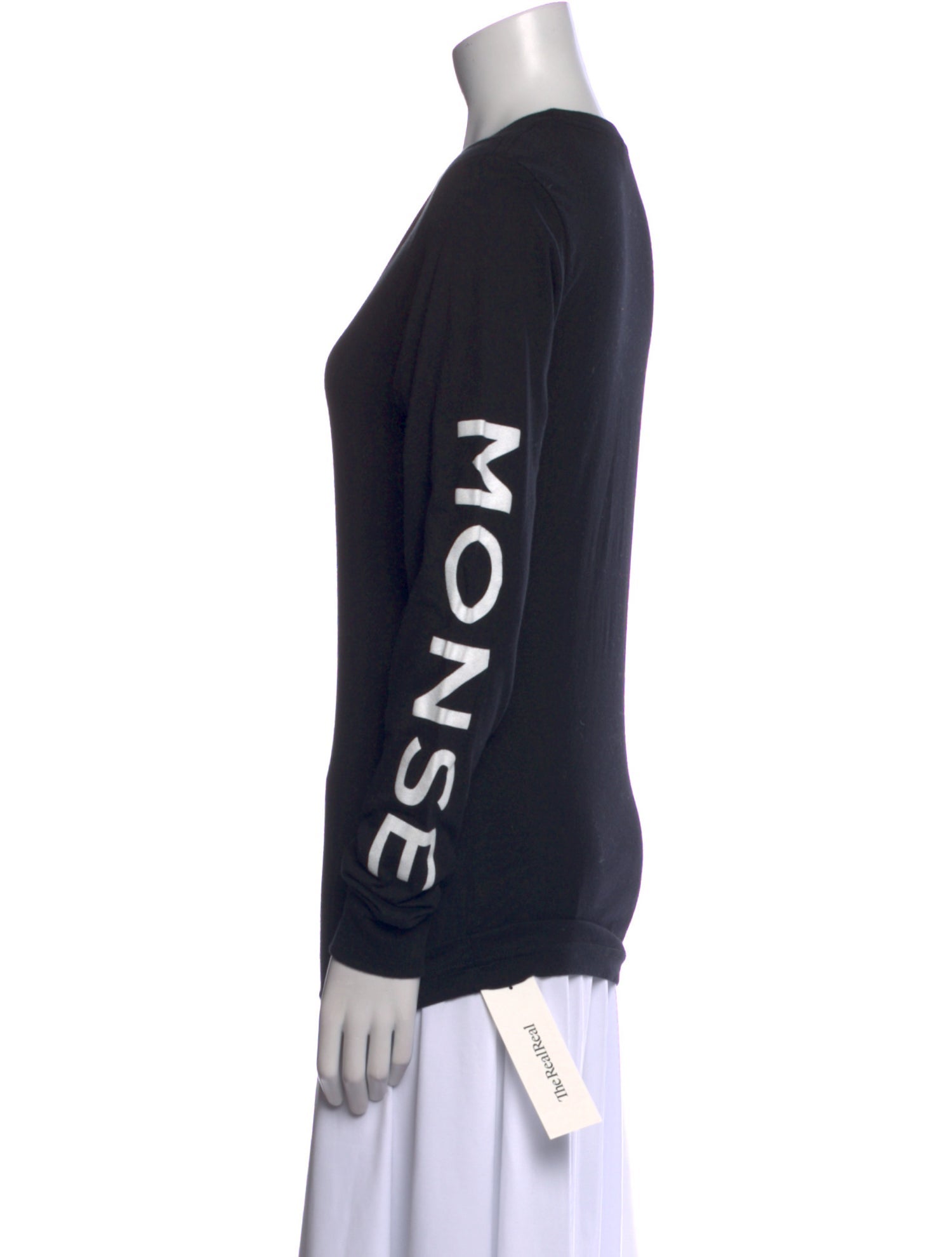 Monse Crew Neck Long Sleeve Sweatshirt