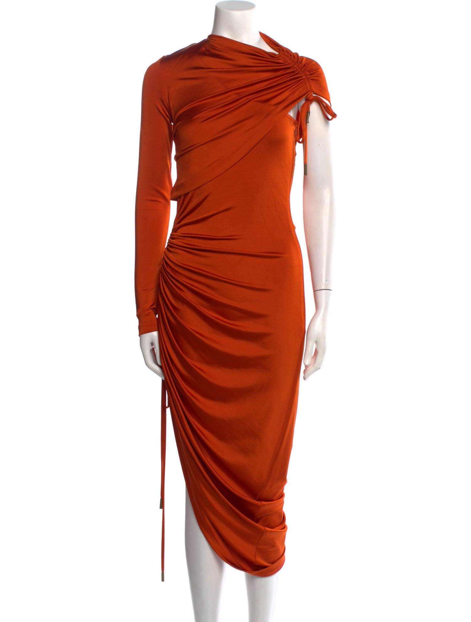 Monse Cowl Neck Midi Length Dress