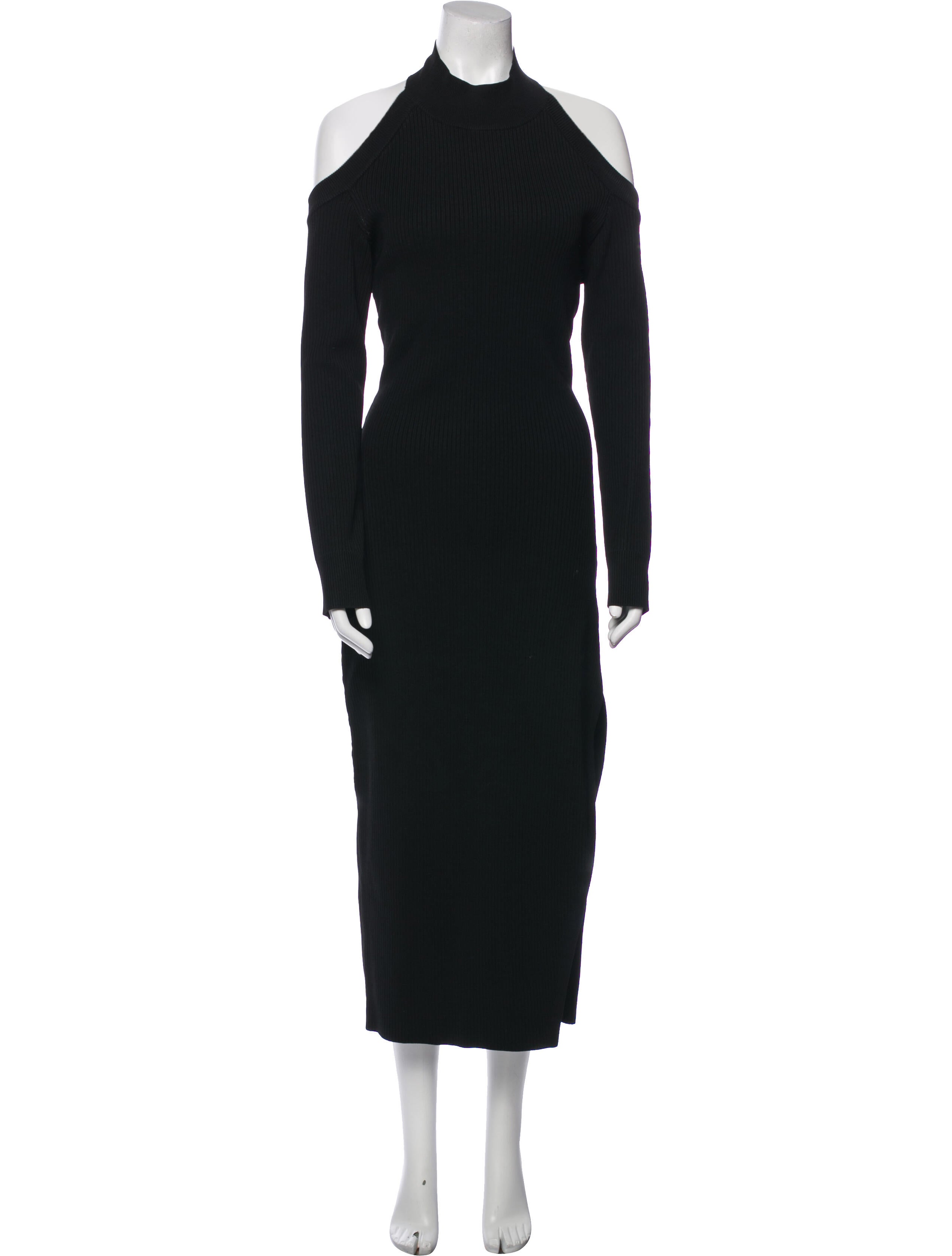 Monse Mock Neck Long Dress