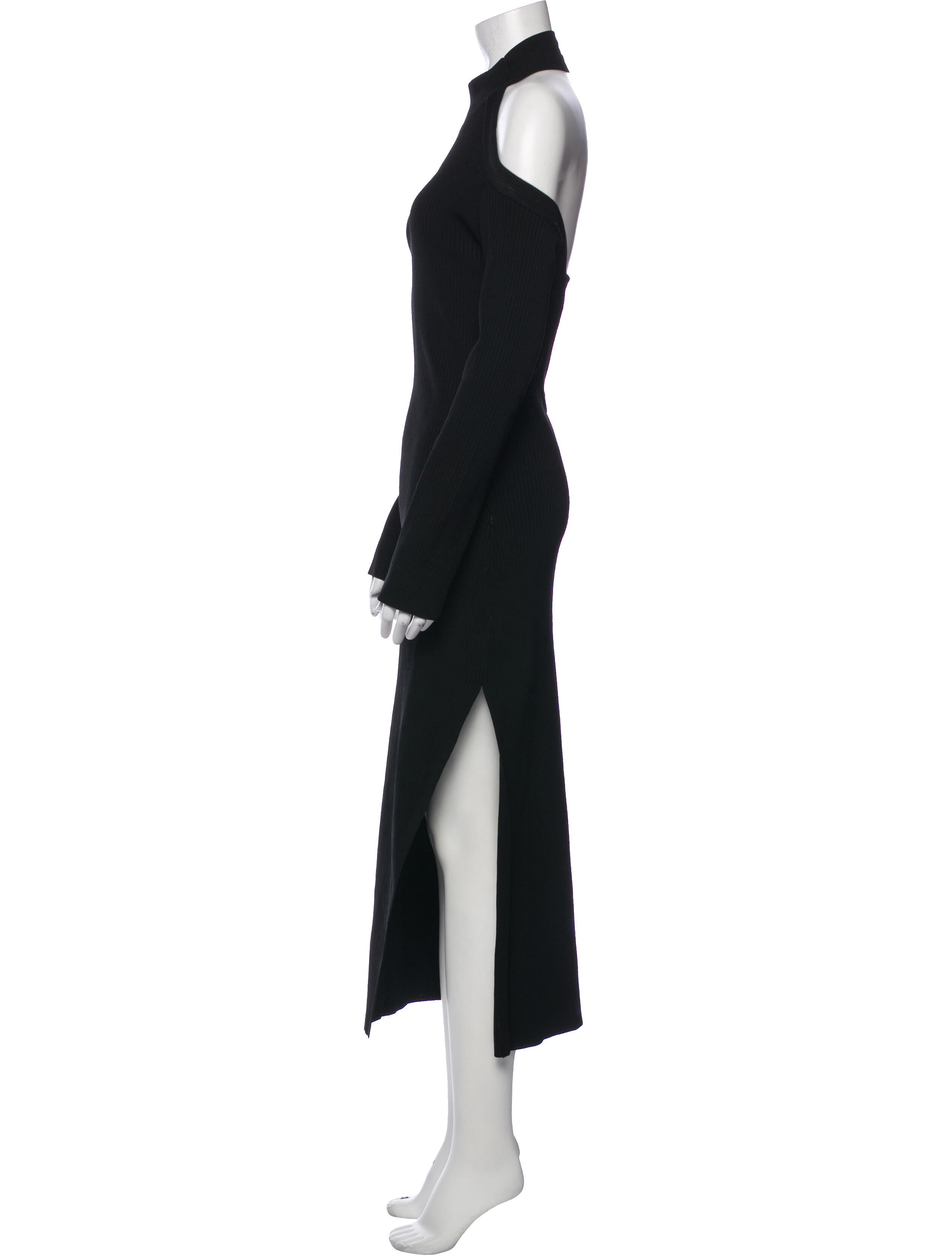 Monse Mock Neck Long Dress