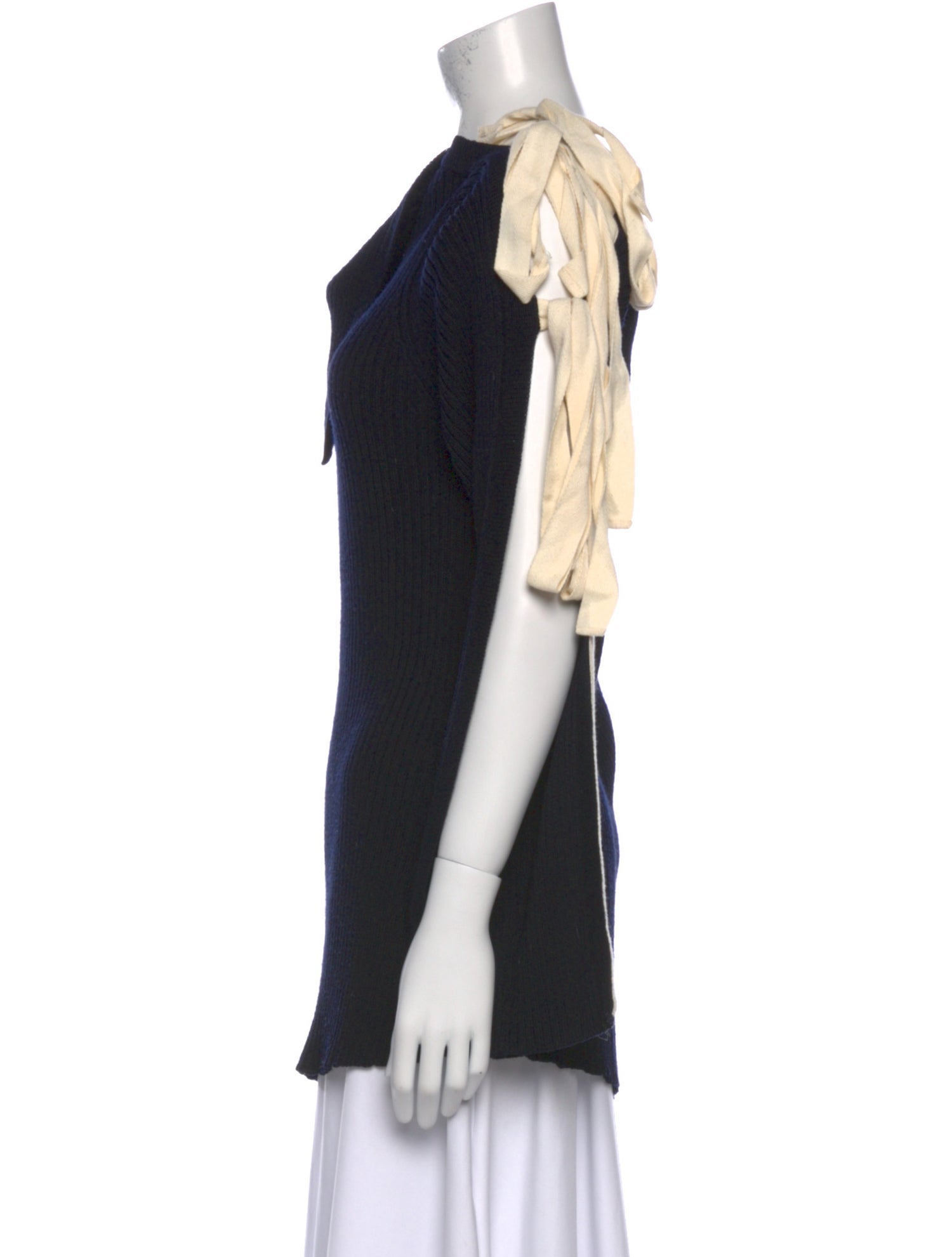 Monse Wool Cowl Neck Sweatshirt