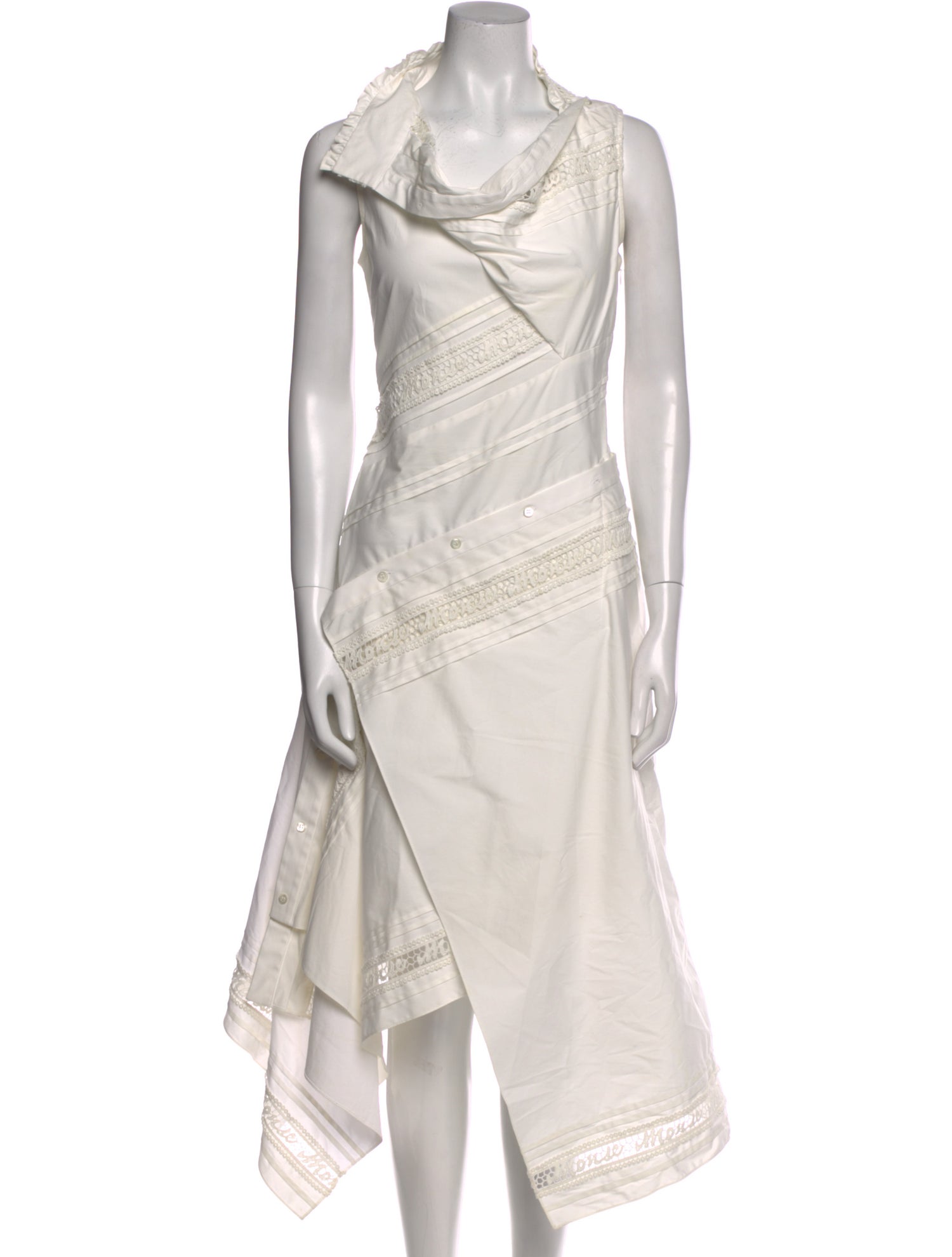 Monse Cowl Neck Long Dress