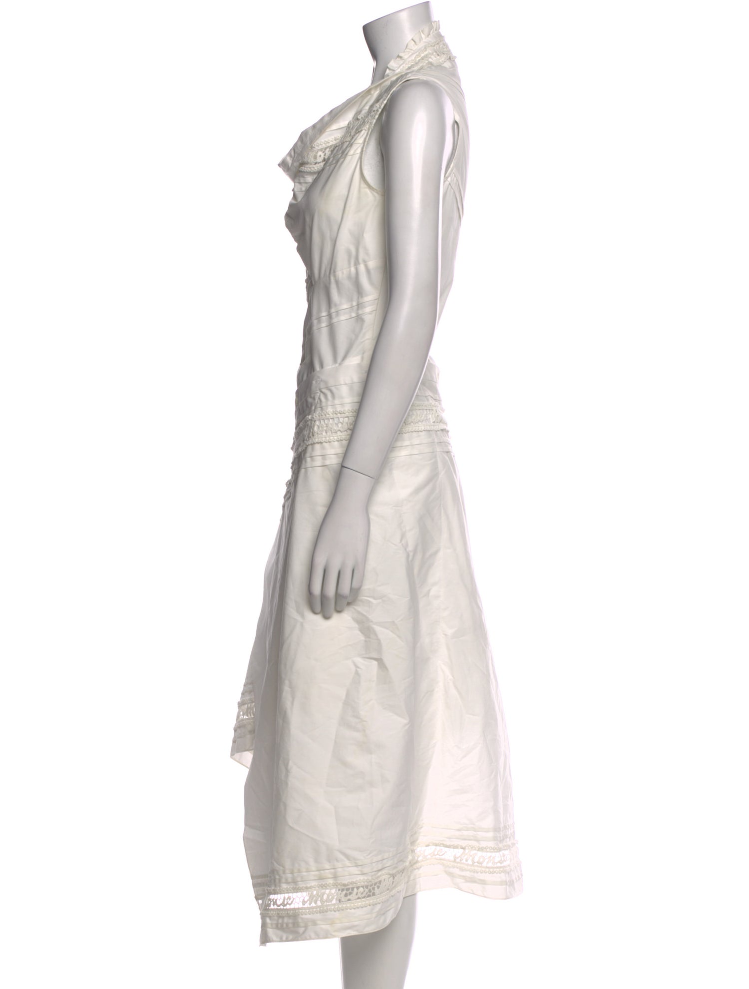 Monse Cowl Neck Long Dress