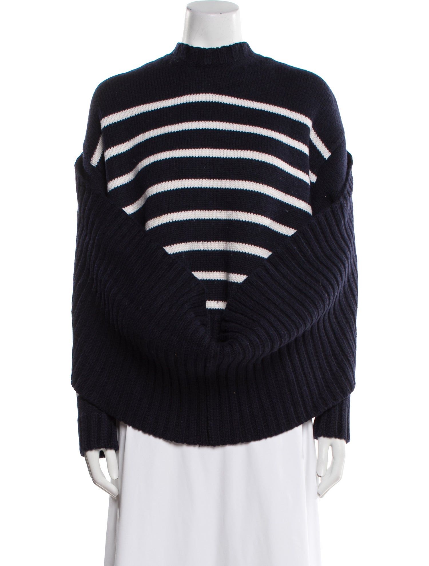 Monse Merino Wool Striped Sweater