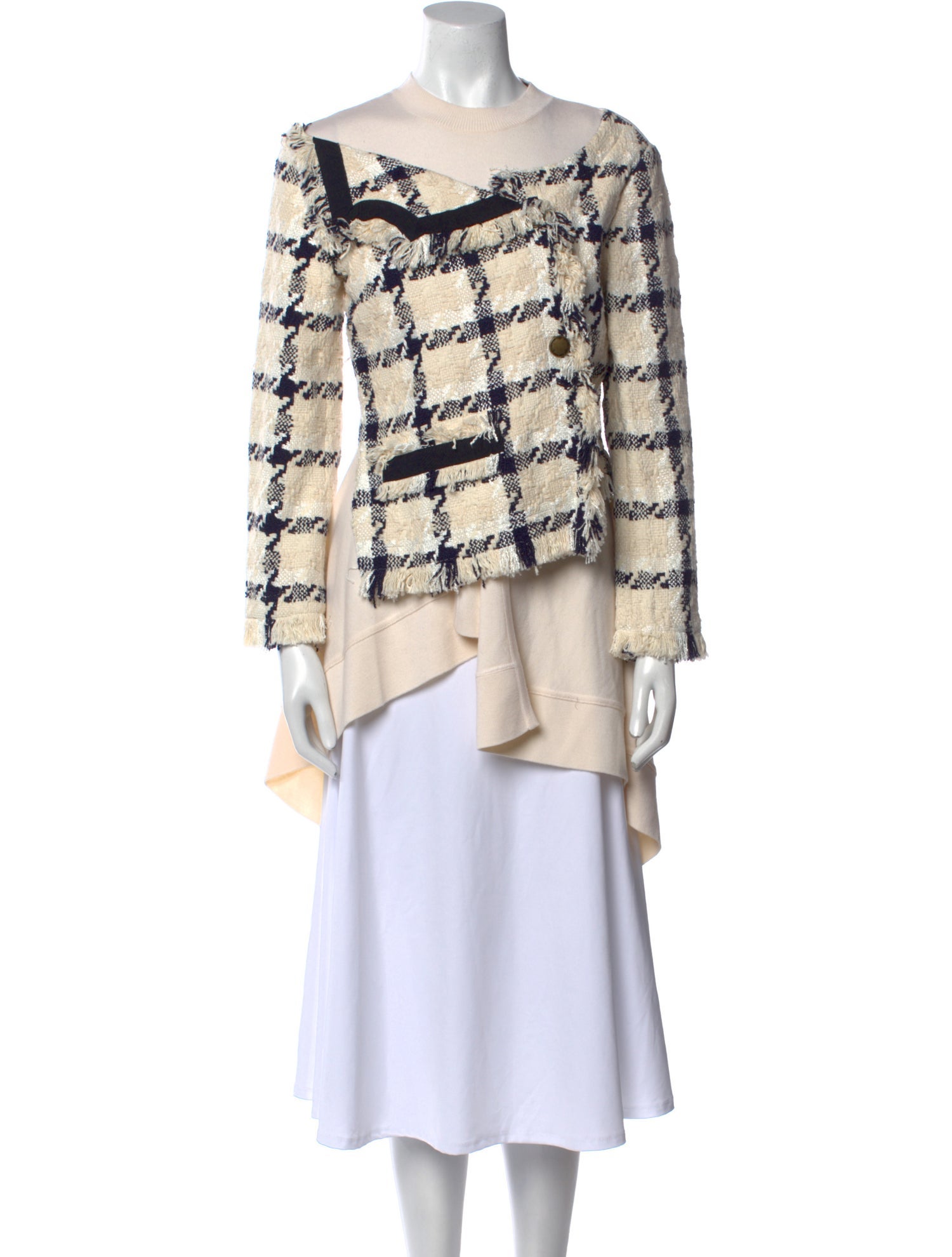 Monse Wool Printed Tunic