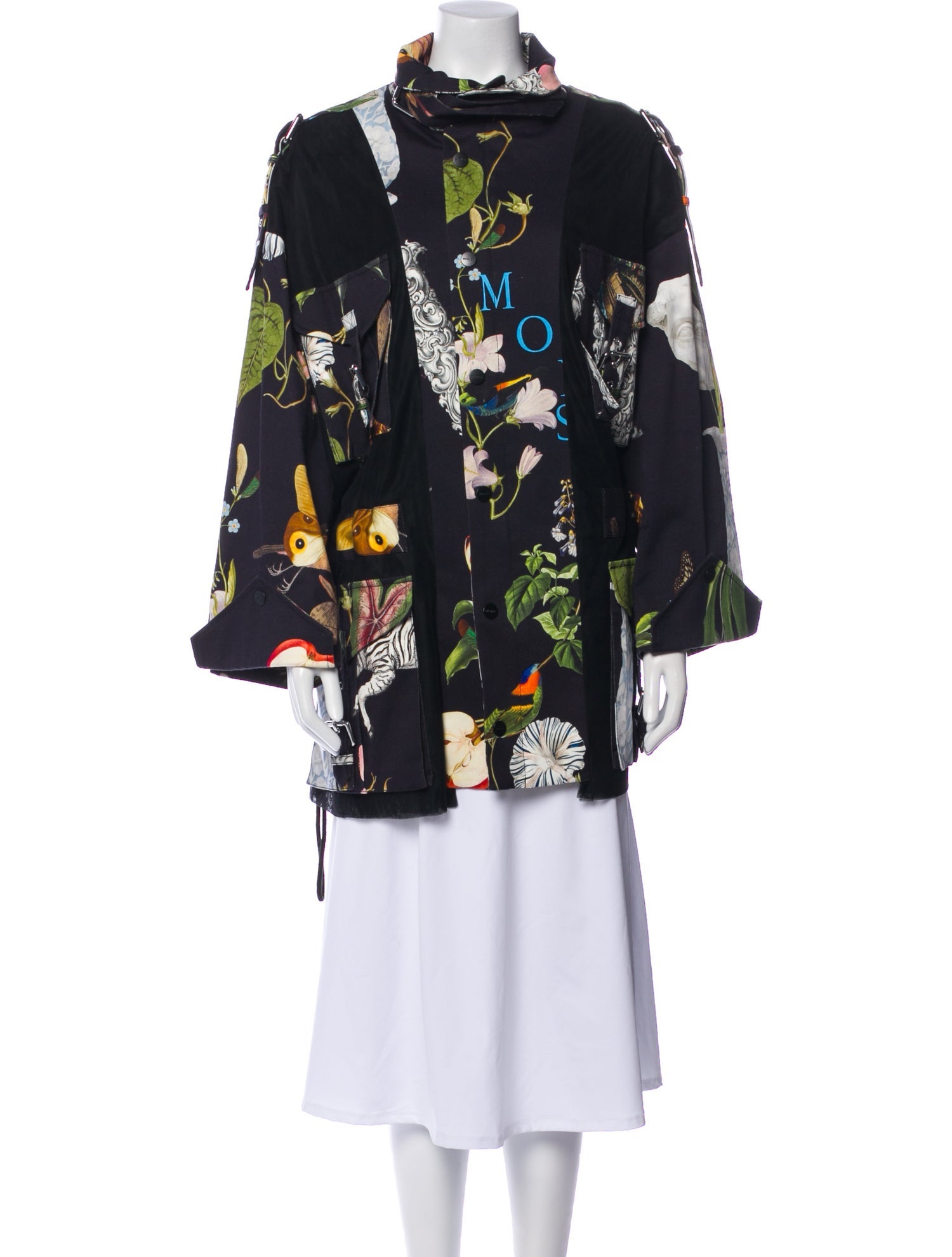 Monse Floral Print Jacket