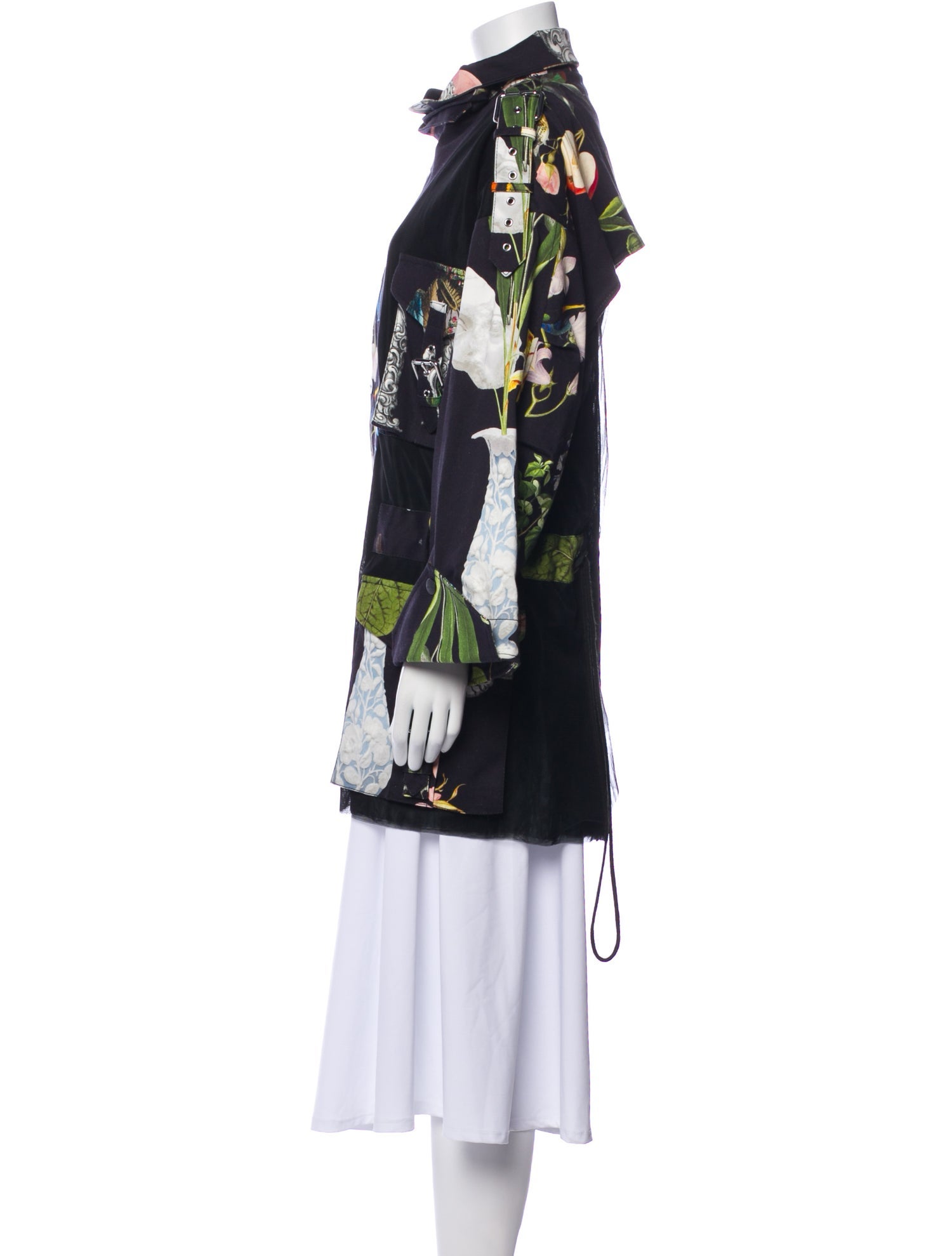 Monse Floral Print Jacket