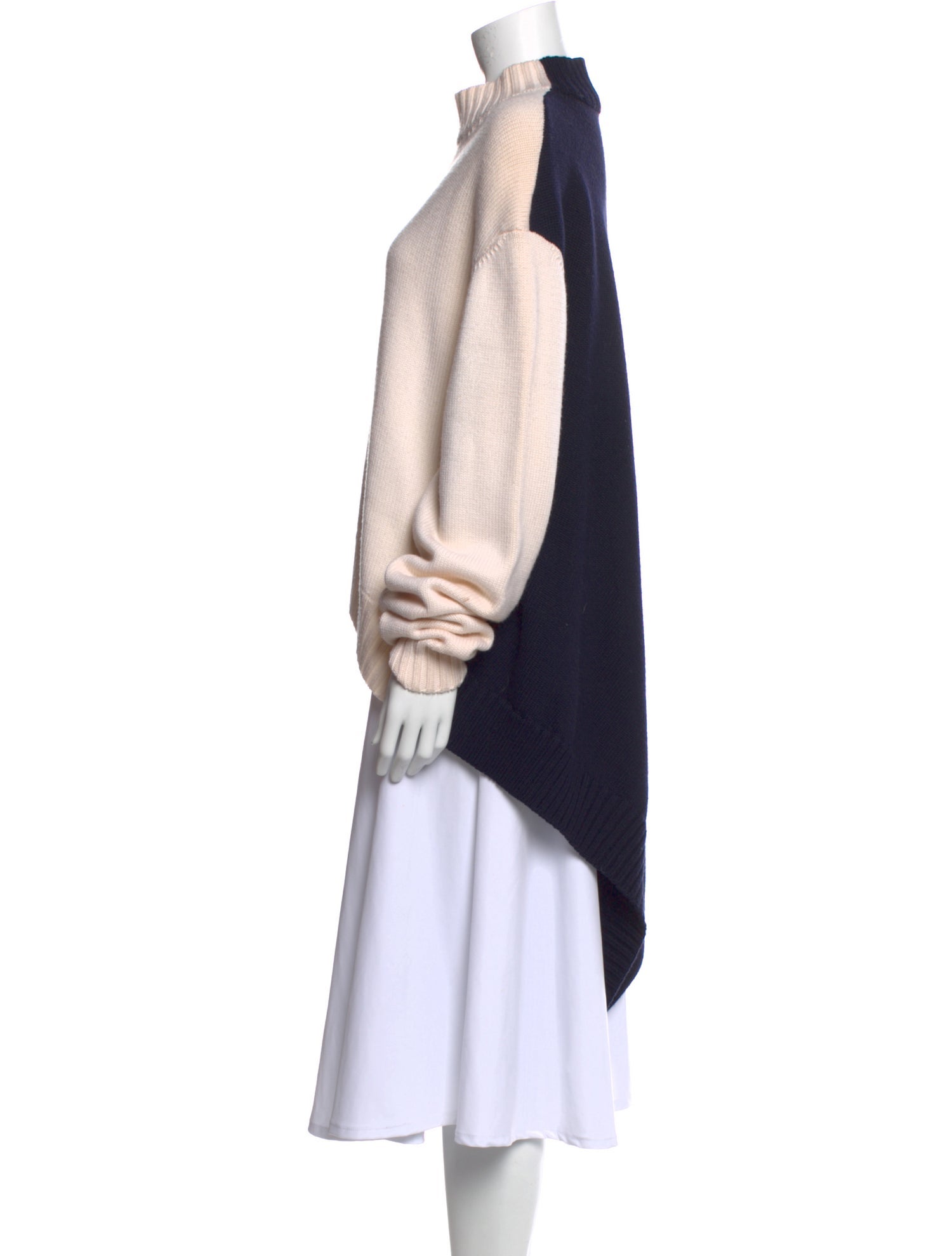 Monse Wool Mock Neck Sweater