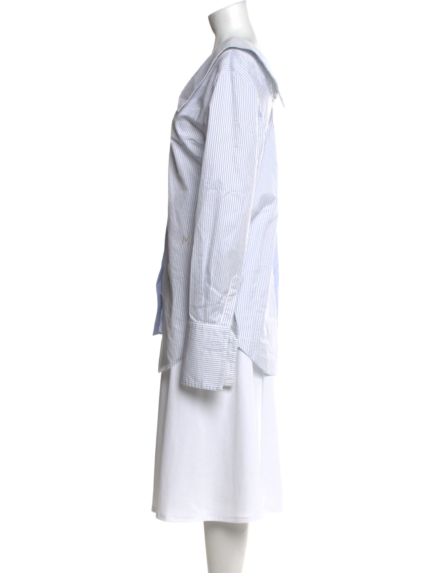 Monse Silk Striped Tunic