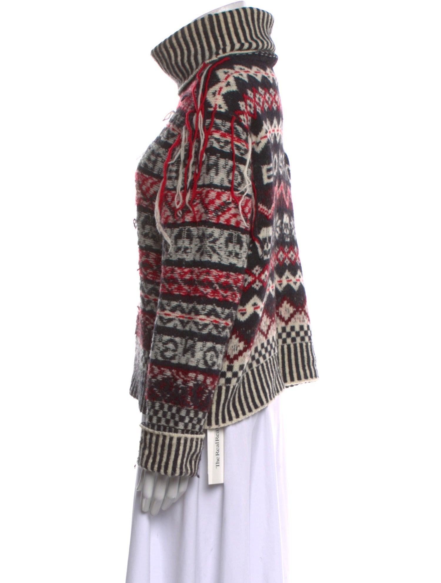 Monse Wool Printed Sweater