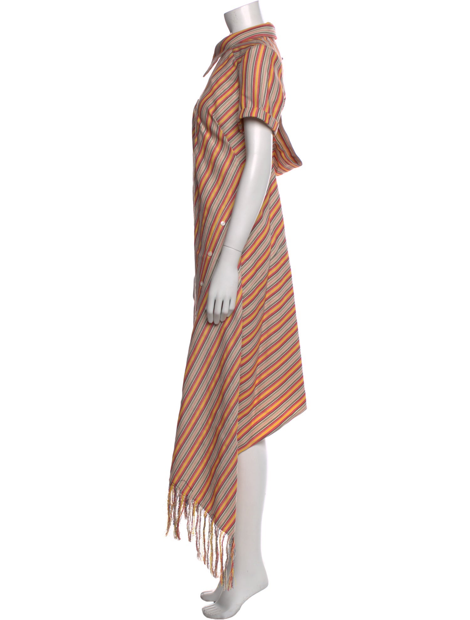 Monse Striped Midi Length Dress w/ Tags