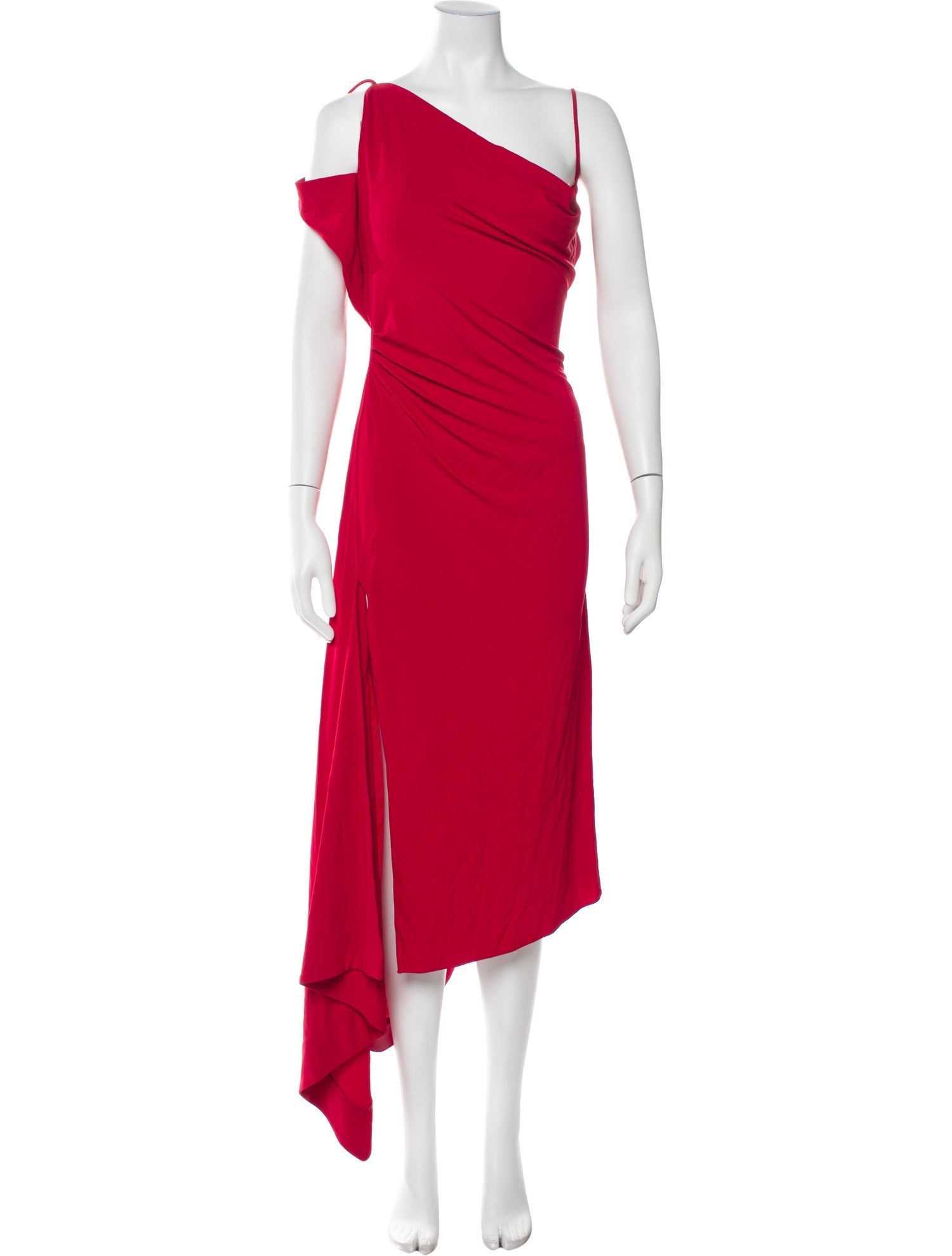 monse one shoulder dress One-Shoulder Long Dress