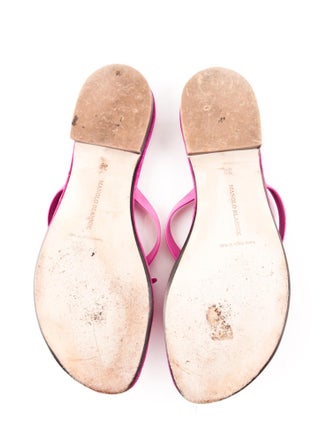 Manolo Blahnik Thong Sandals