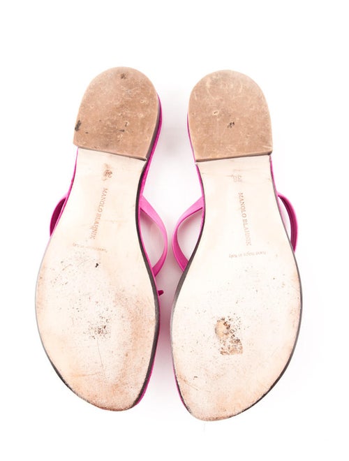 Manolo Blahnik Thong Sandals