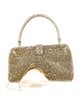 Manolo Blahnik Lizard Frame Bag