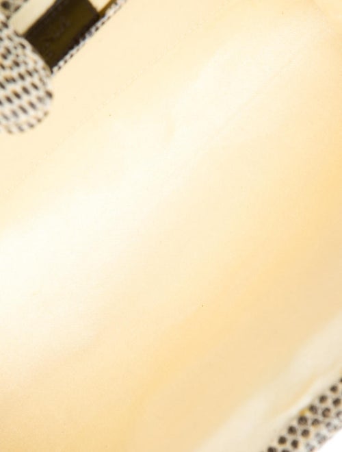 Manolo Blahnik Lizard Frame Bag