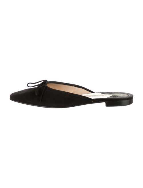 Manolo Blahnik Mules Black