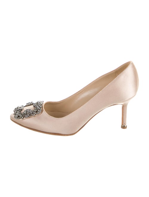 Manolo Blahnik Hangisi Pumps Pink