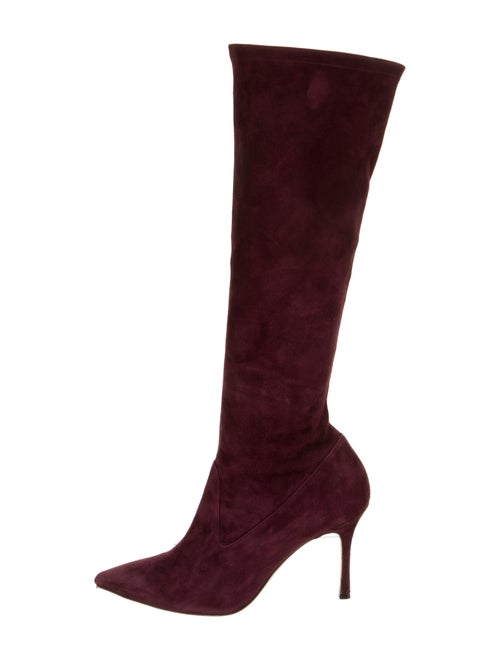 Manolo Blahnik Suede Boots