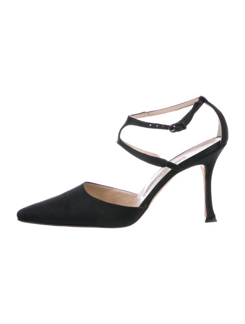 Manolo Blahnik D'Orsay Pumps Black