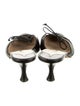 Manolo Blahnik Bow Accents Mules