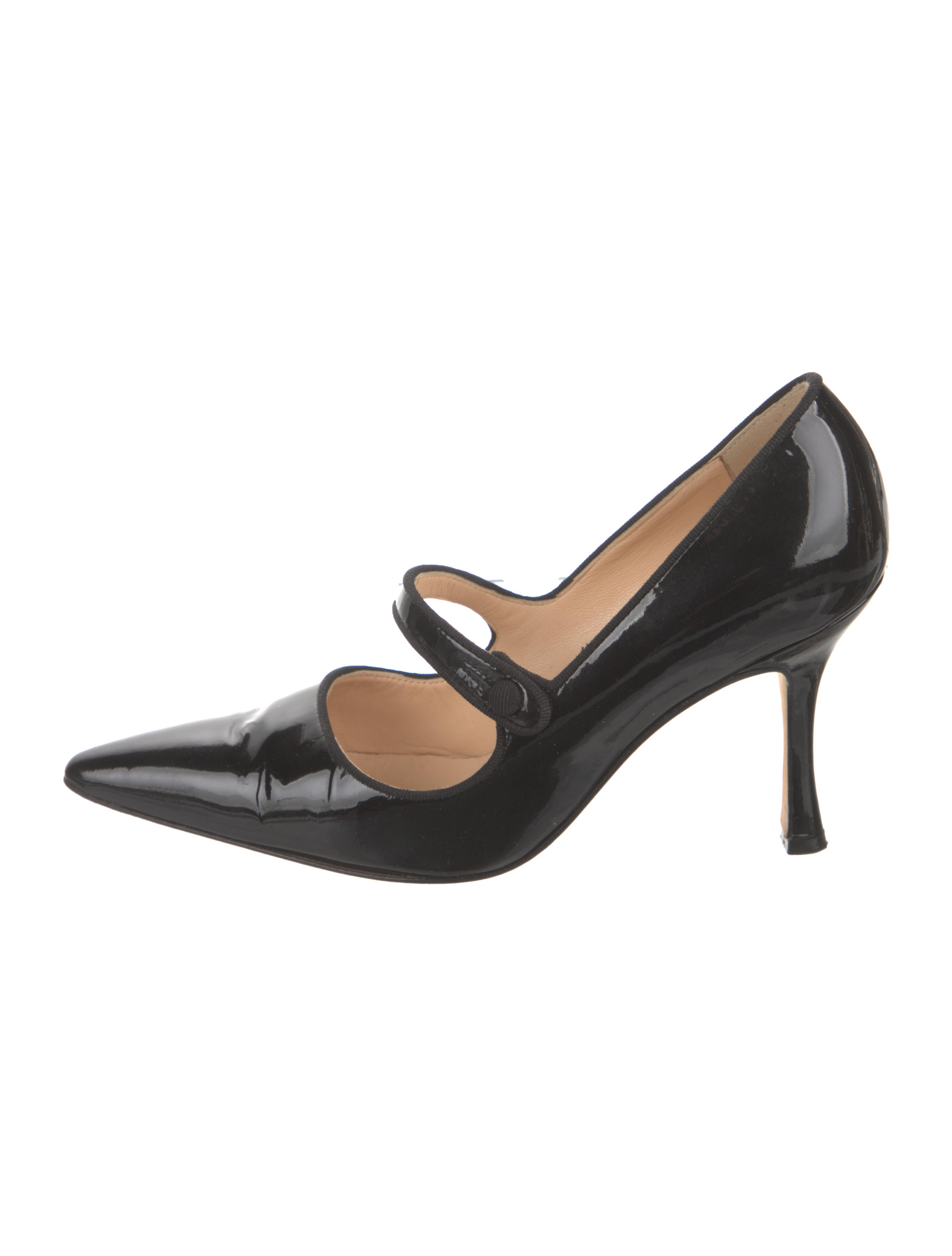 Manolo Blahnik Patent Leather Pumps