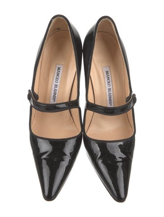 Manolo Blahnik Patent Leather Pumps