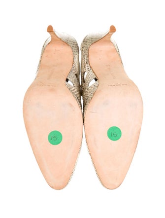 Manolo Blahnik Python Boots