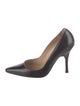 Manolo Blahnik Leather Pumps