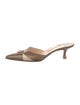 Manolo Blahnik Leather Mules