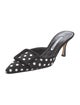Manolo Blahnik Printed Mules