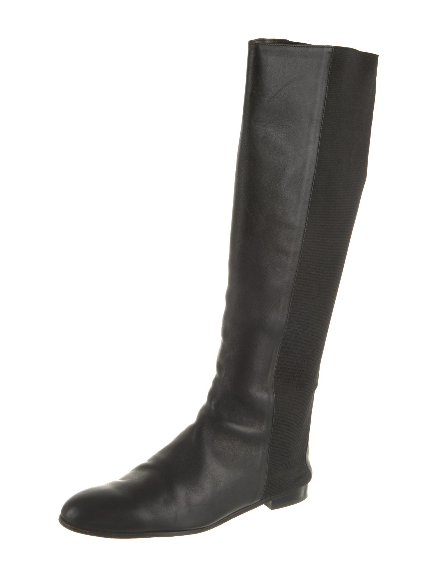 Prada Leather Riding Boots Brown Boots, Shoes PRA929111 The RealReal