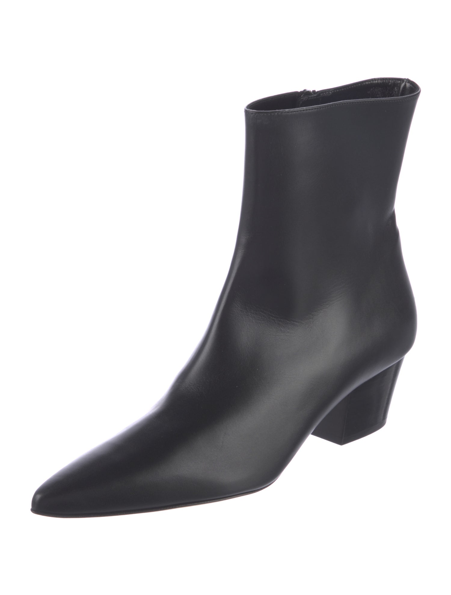 Manolo Blahnik Red Leather Knee High Boots 42