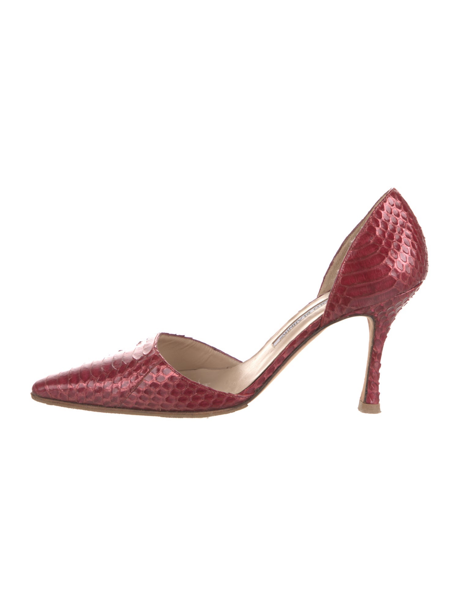 Manolo Blahnik Python