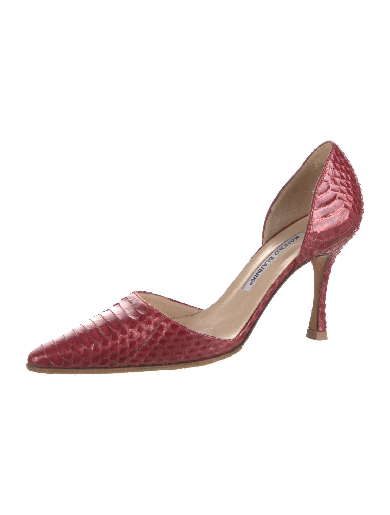 Manolo Blahnik Python