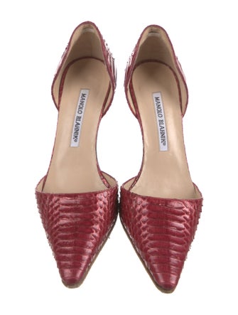 Manolo Blahnik Python