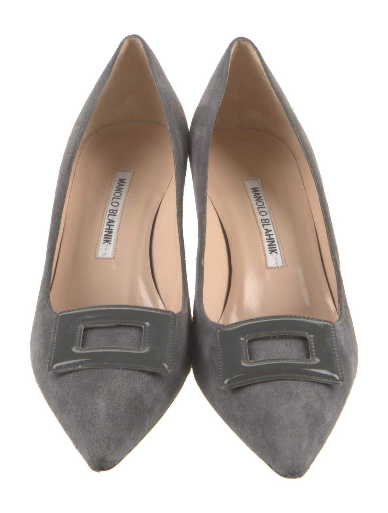 Manolo Blahnik Suede Pumps