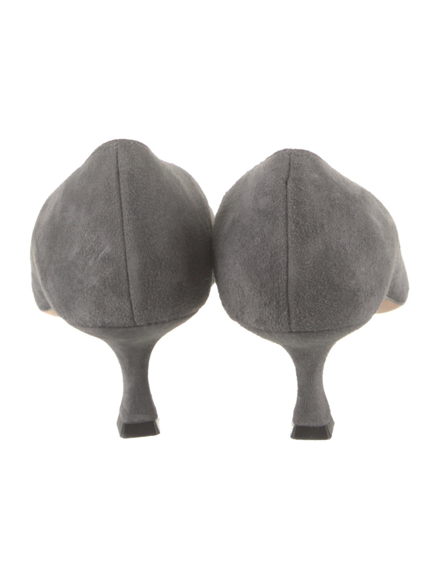 Manolo Blahnik Suede Pumps