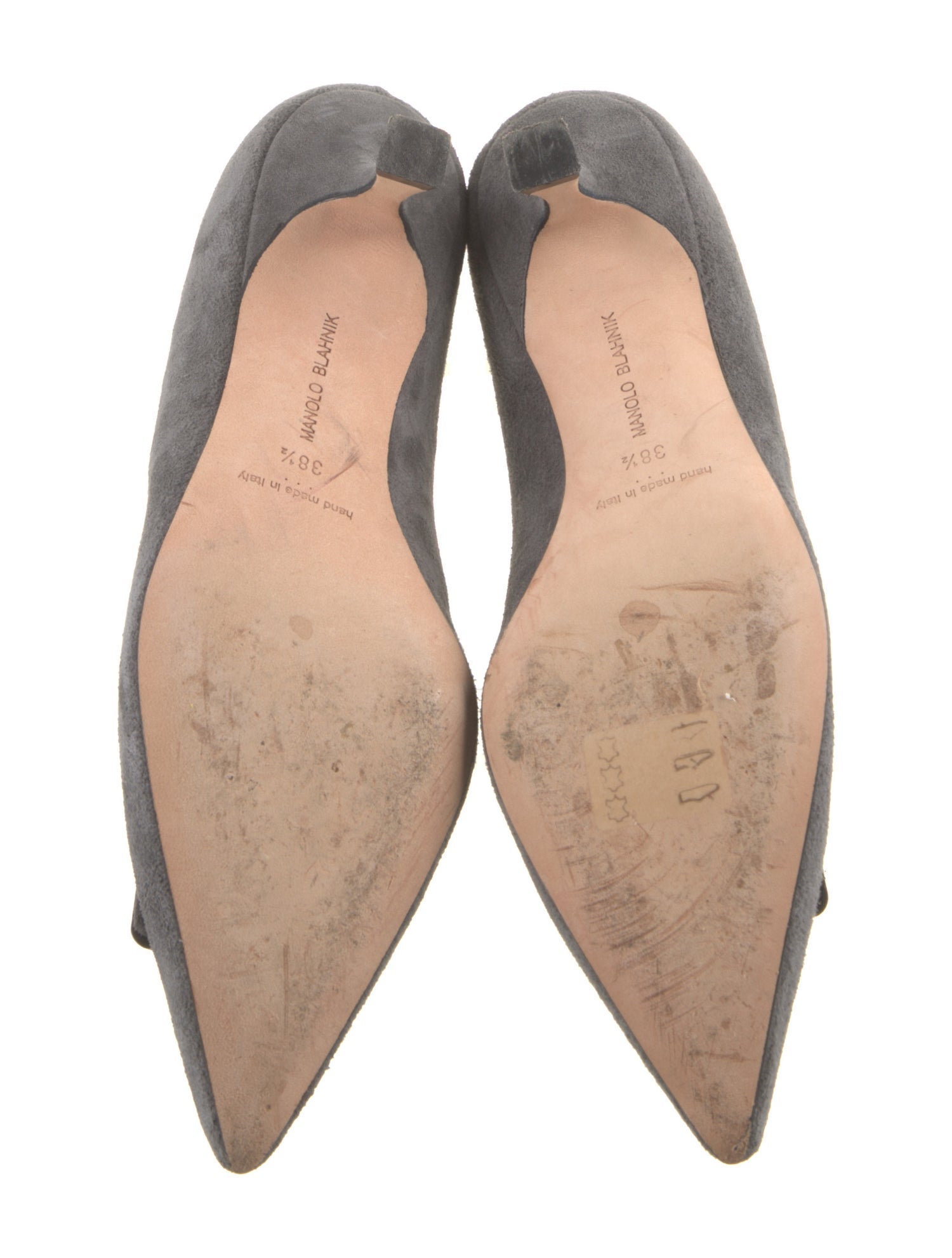 Manolo Blahnik Suede Pumps