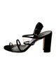 Manolo Blahnik PVC Slingback Sandals