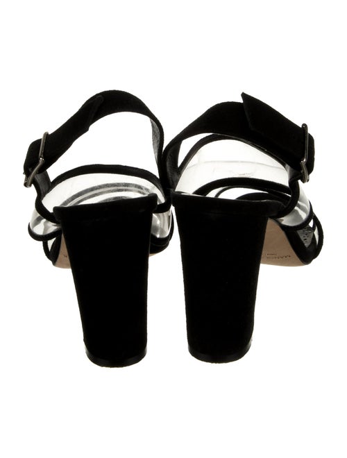 Manolo Blahnik PVC Slingback Sandals