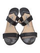 Manolo Blahnik Patent Leather Slides