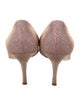 Manolo Blahnik Crystal Embellishments Pumps