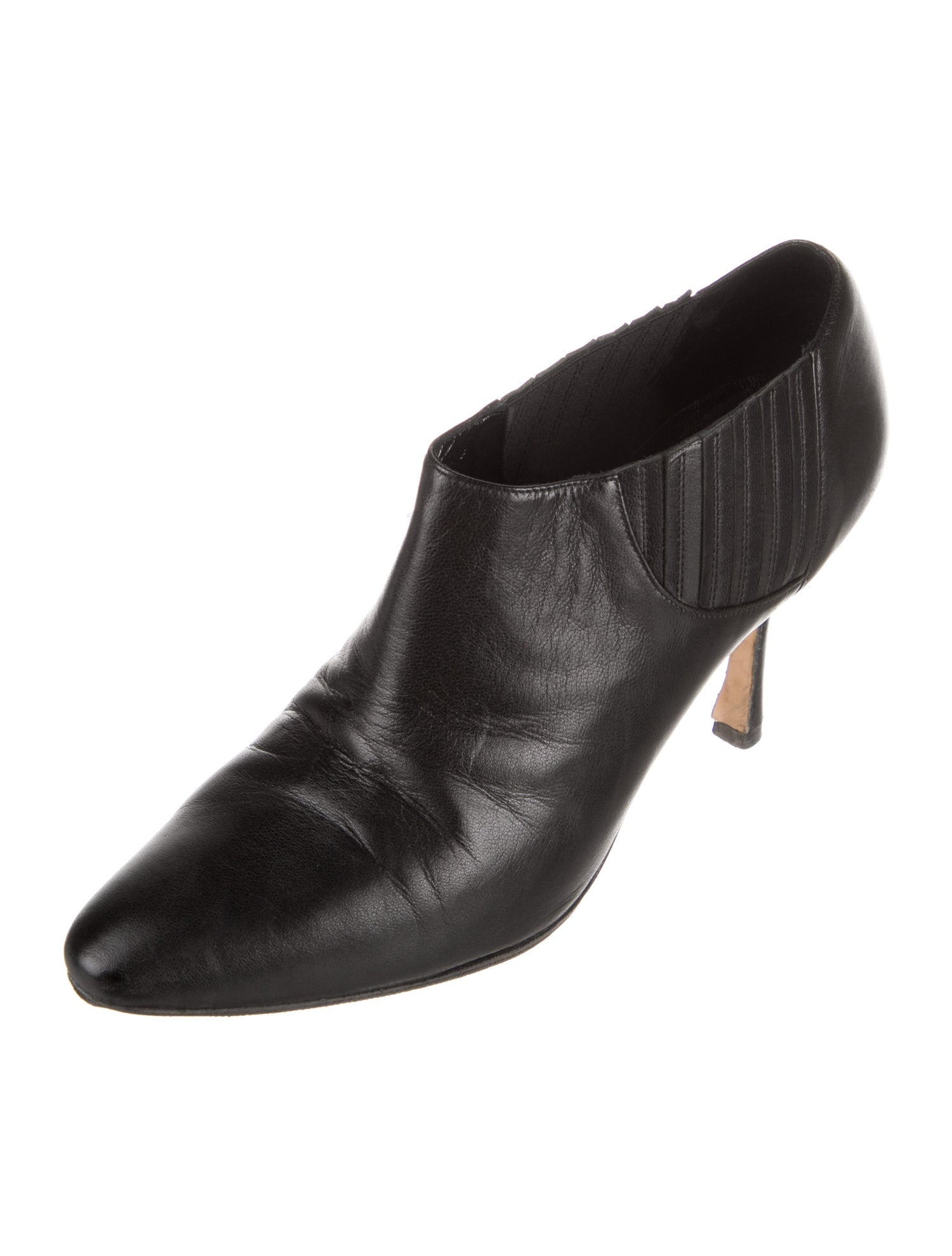 Manolo Blahnik Leather Boots