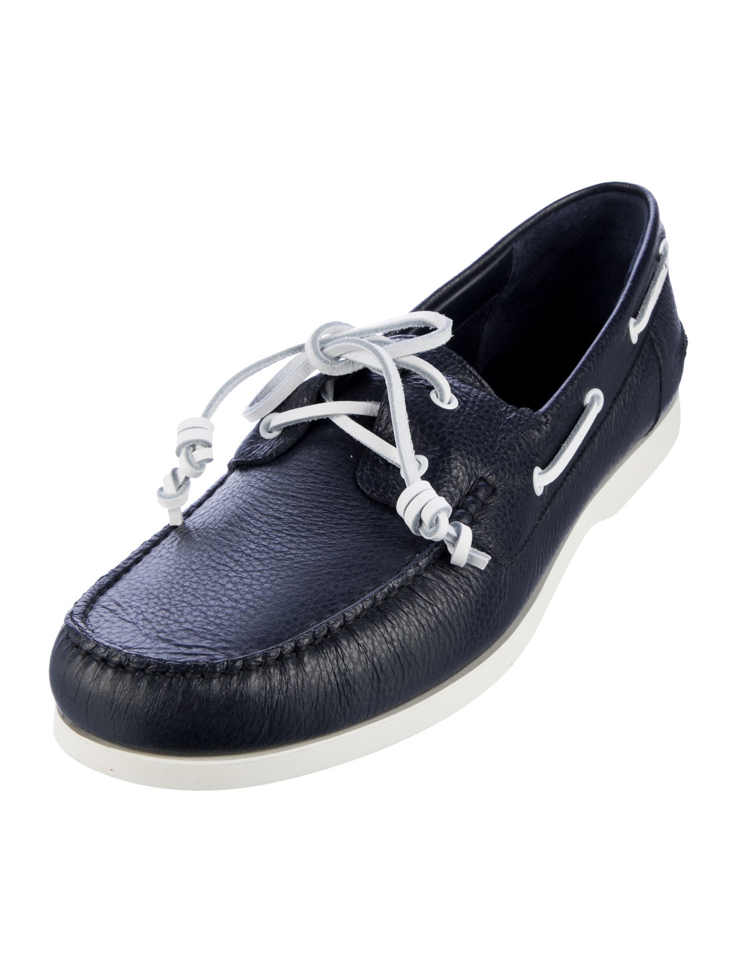 Manolo Blahnik Leather Derby Shoes