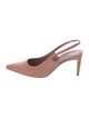 Manolo Blahnik Suede Slingback Pumps
